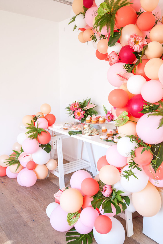 Epic Balloon Installations for Weddings and Celebrations // see them all on onefabday.com