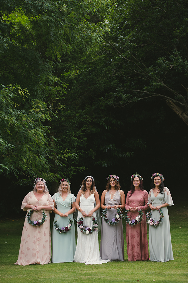 Boho Drumhalla House Wedding by Paula Gillespie | onefabday.com