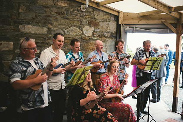 Boho Drumhalla House Wedding by Paula Gillespie | onefabday.com