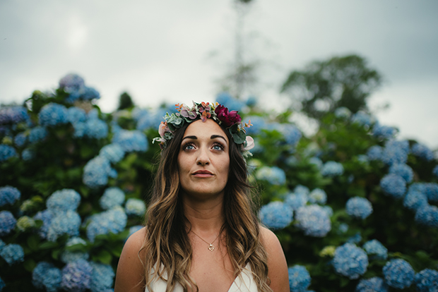 Boho Drumhalla House Wedding by Paula Gillespie | onefabday.com