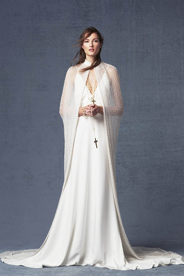 The Morgan Cape and Gown from the Odylyne The Ceremony Star Crossed Lovers Collection // see the full collection on onefabday.com