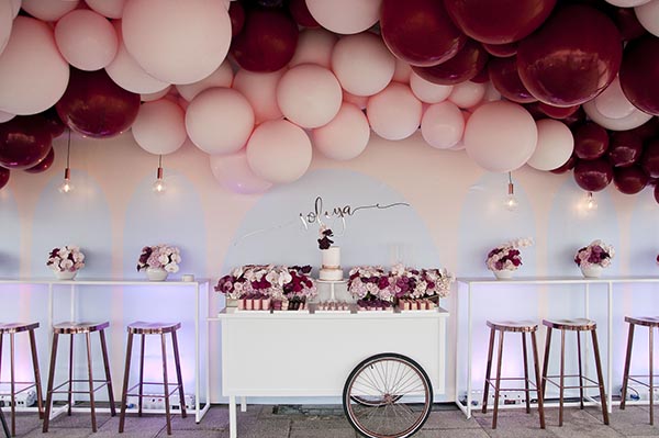 Epic Balloon Installations for Weddings and Celebrations // see them all on onefabday.com