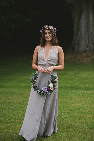 Boho Drumhalla House Wedding by Paula Gillespie | onefabday.com