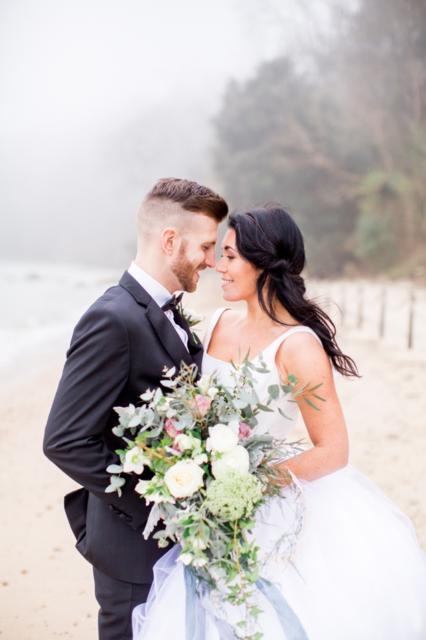 Beautiful, dreamy blue wedding inspiration by Phillippa Sian Photography | onefabday.com