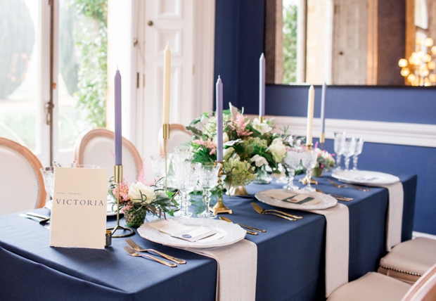 Beautiful, dreamy blue wedding inspiration by Phillippa Sian Photography | onefabday.com