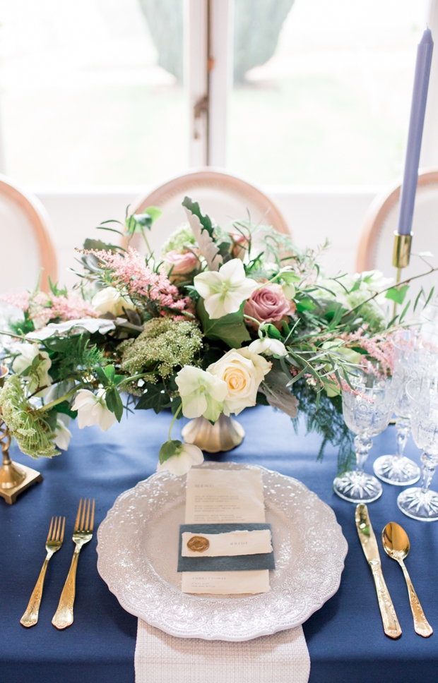 Beautiful, dreamy blue wedding inspiration by Phillippa Sian Photography | onefabday.com