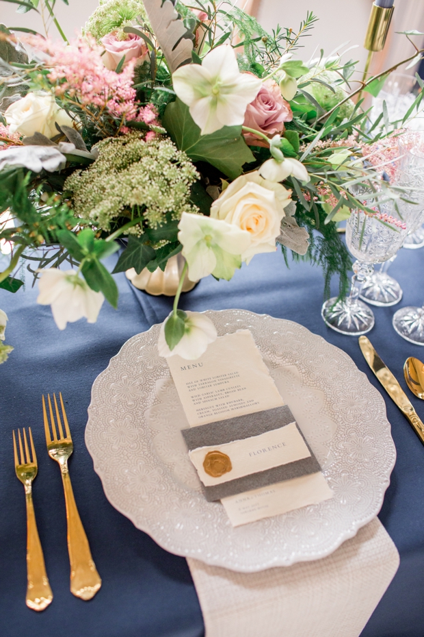 Beautiful, dreamy blue wedding inspiration by Phillippa Sian Photography | onefabday.com