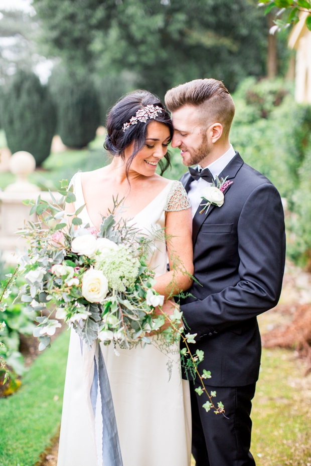 Beautiful, dreamy blue wedding inspiration by Phillippa Sian Photography | onefabday.com