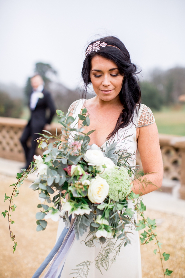 Beautiful, dreamy blue wedding inspiration by Phillippa Sian Photography | onefabday.com