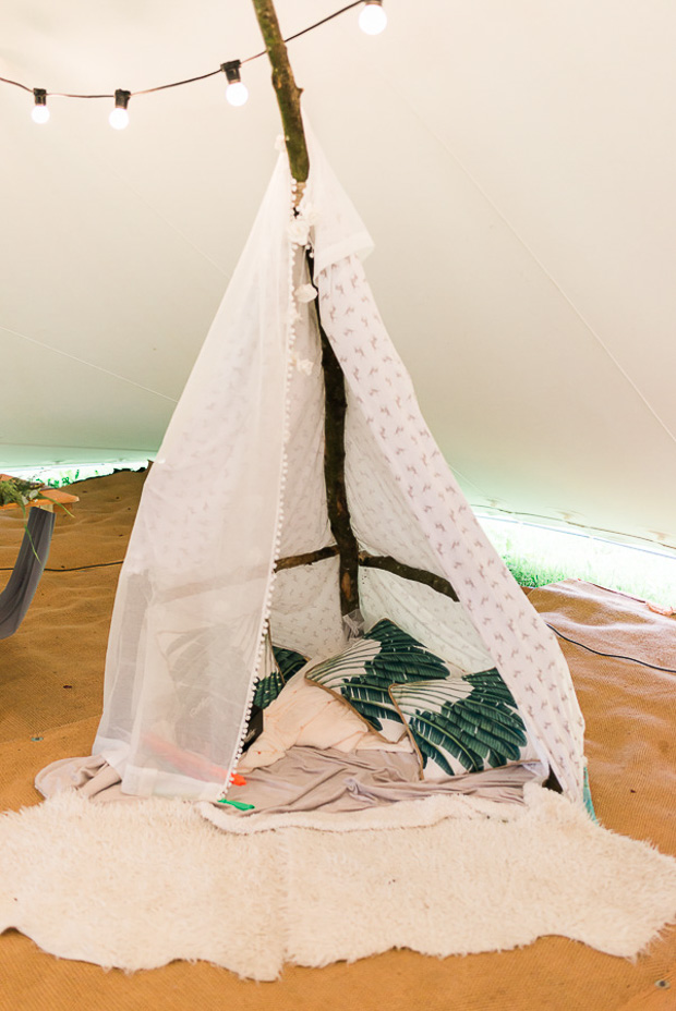 Beautiful At Home Tipi Wedding in Ireland by Beau and Pastel Photography | onefabday.com