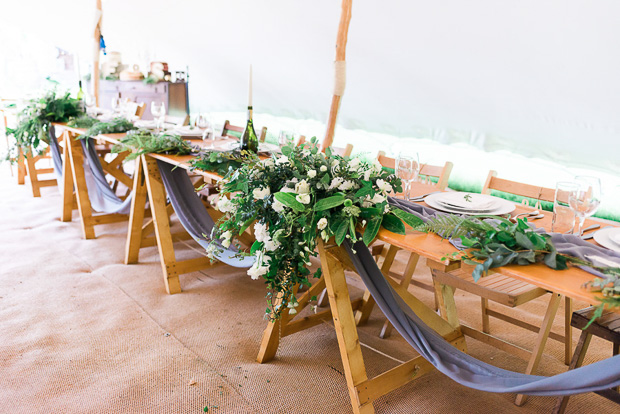 Beautiful At Home Tipi Wedding in Ireland by Beau and Pastel Photography | onefabday.com