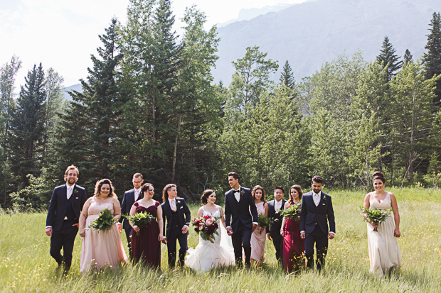 Tunnel Mountain Reservoir Wedding by Jill Coursen Photography | wwwonefabday.com