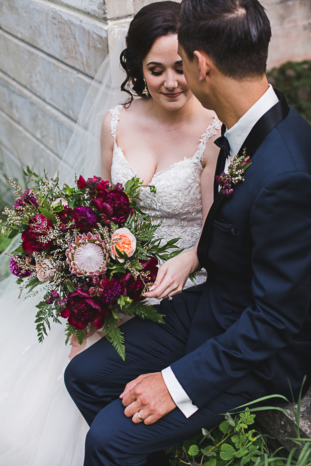 Tunnel Mountain Reservoir Wedding by Jill Coursen Photography | wwwonefabday.com