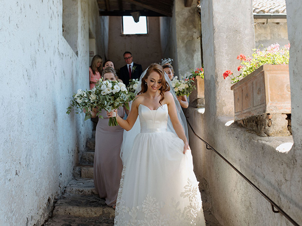 Italian destination wedding in Borgo di Tragliata