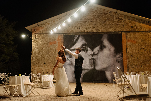 Italian destination wedding in Borgo di Tragliata