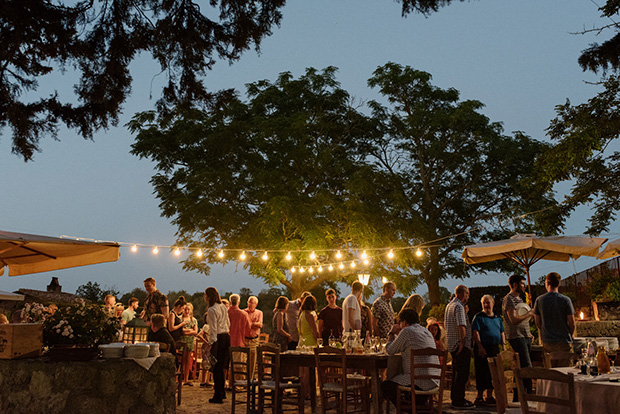 Italian destination wedding in Borgo di Tragliata by Chris Copeland Photography