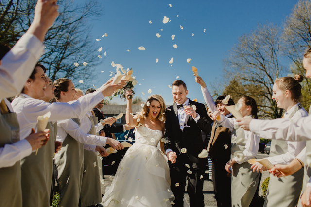 Beautiful Virginia Park Lodge wedding by Michelle Prunty | onefabday.com