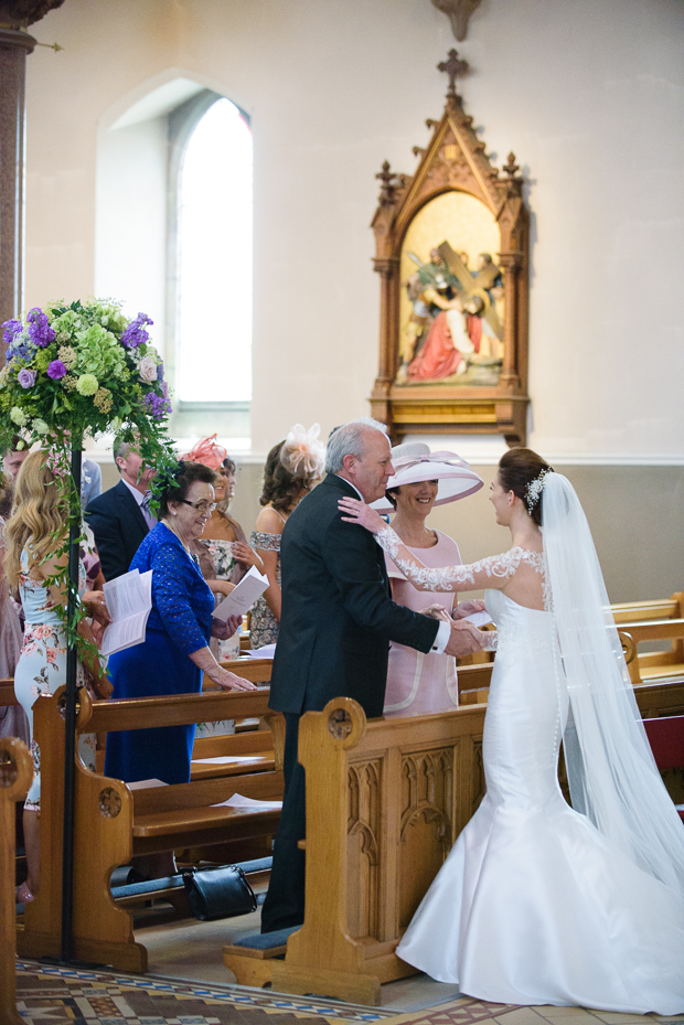 Floral-filled Castle Leslie wedding by Dylan McBurney | onefabday.com