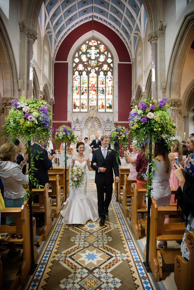 Floral-filled Castle Leslie wedding by Dylan McBurney | onefabday.com