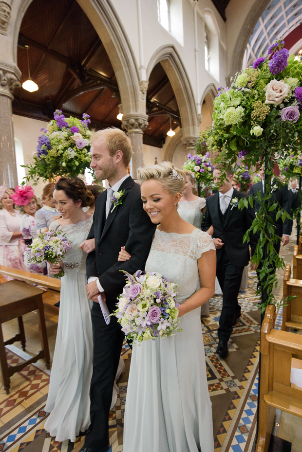 Floral-filled Castle Leslie wedding by Dylan McBurney | onefabday.com