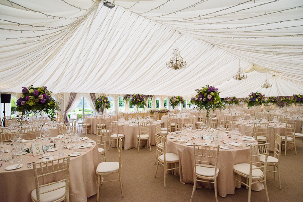 Floral-filled Castle Leslie wedding by Dylan McBurney | onefabday.com