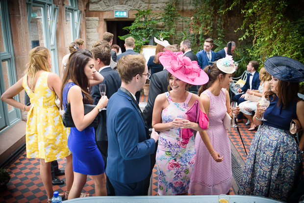 Floral-filled Castle Leslie wedding by Dylan McBurney | onefabday.com