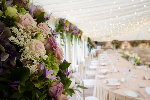 Floral-filled Castle Leslie wedding by Dylan McBurney | onefabday.com