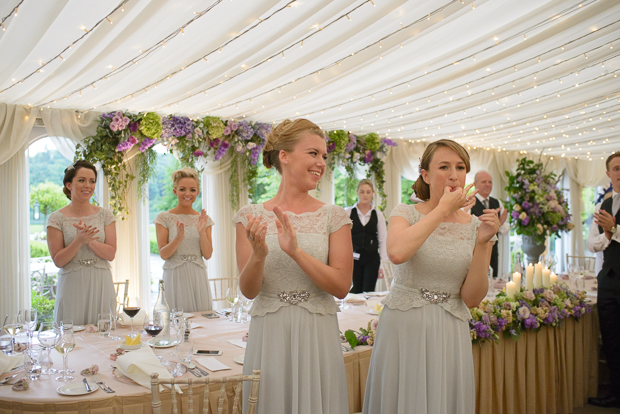 Floral-filled Castle Leslie wedding by Dylan McBurney | onefabday.com