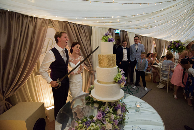 Floral-filled Castle Leslie wedding by Dylan McBurney | onefabday.com