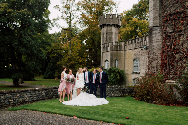 Stunning 'Vogue style" Autumn wedding at Luttrellstown Castle, Ireland | onefabday.com