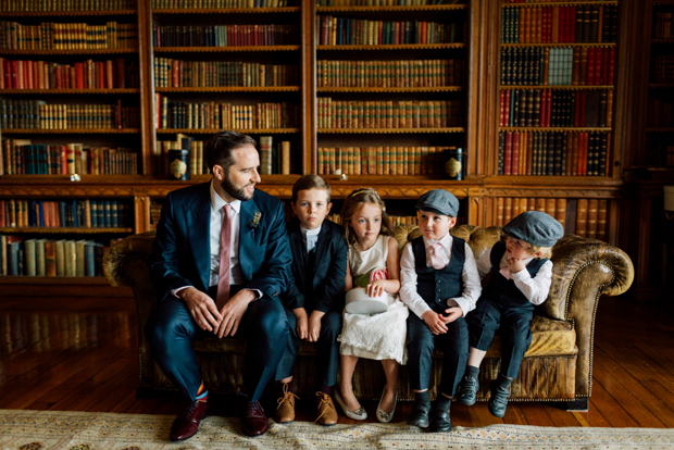 Stunning 'Vogue style" Autumn wedding at Luttrellstown Castle, Ireland | onefabday.com