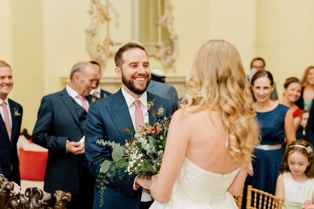 Stunning 'Vogue style" Autumn wedding at Luttrellstown Castle, Ireland | onefabday.com