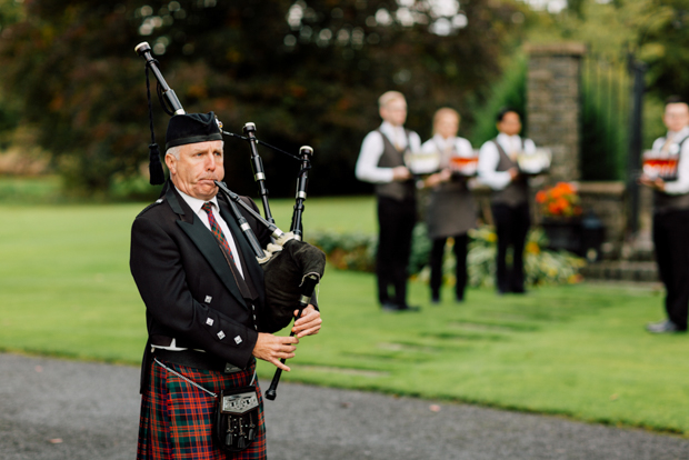 Stunning 'Vogue style" Autumn wedding at Luttrellstown Castle, Ireland | onefabday.com