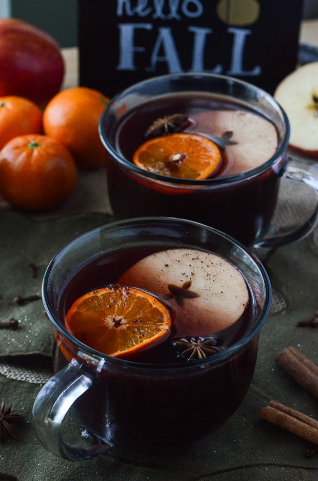 Mulled Cider Sangria