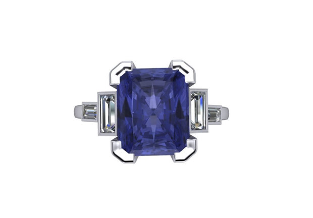 Tanzanite Engagement Ring alternative gemstones