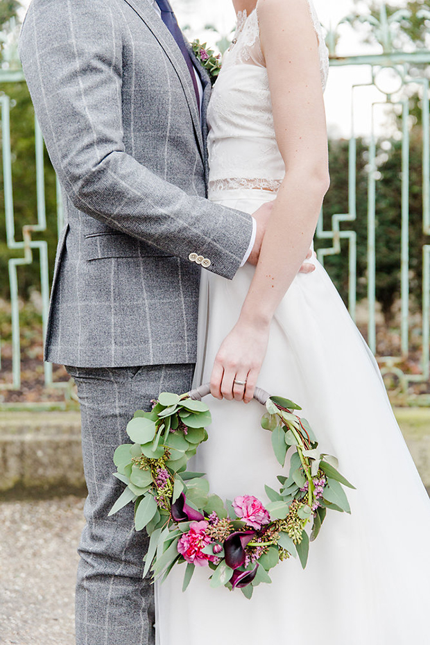 Hoop Bouquets: A Beautiful Bouquet Alternative | see them all on onefabday.com