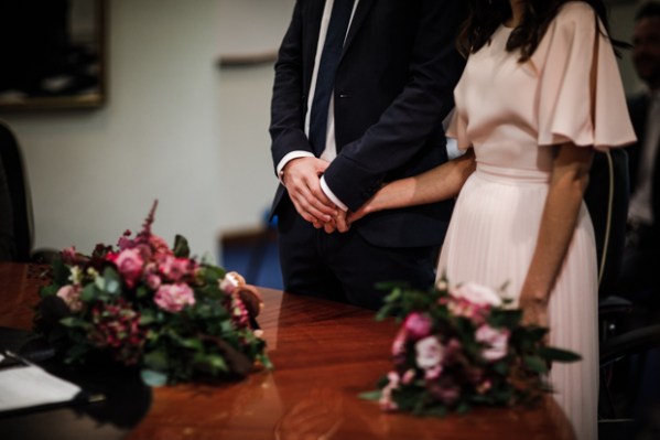 Peruke and Periwig Dublin city wedding by Elaine Barker Photography