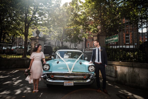 Peruke and Periwig Dublin city wedding by Elaine Barker Photography