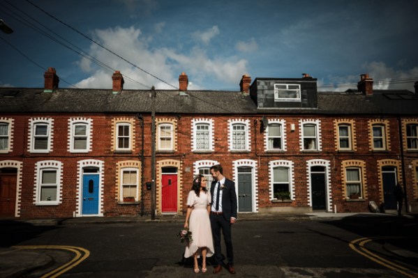 Peruke and Periwig Dublin city wedding by Elaine Barker Photography