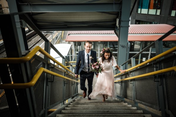 Peruke and Periwig Dublin city wedding by Elaine Barker Photography