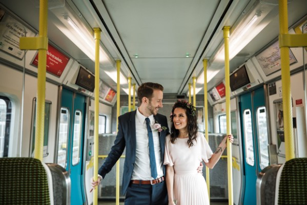 Peruke and Periwig Dublin city wedding by Elaine Barker Photography