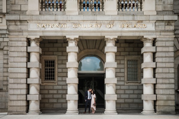 Peruke and Periwig Dublin city wedding by Elaine Barker Photography