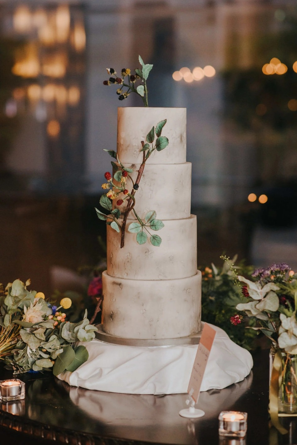 autumn wedding cakes