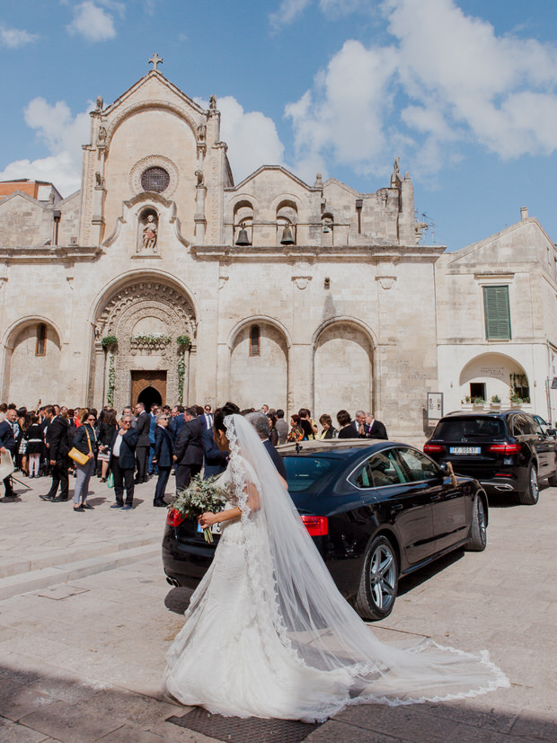 Italian destination in Matera, Italy, wedding by Pascal Derre