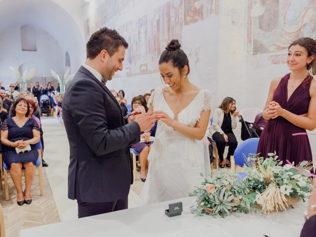 Italian destination in Matera, Italy, wedding by Pascal Derre