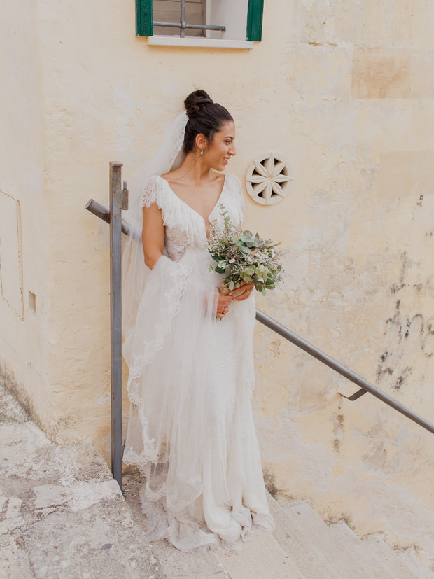 Italian destination in Matera, Italy, wedding by Pascal Derre