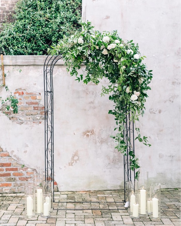 Epic Floral Arches indoor