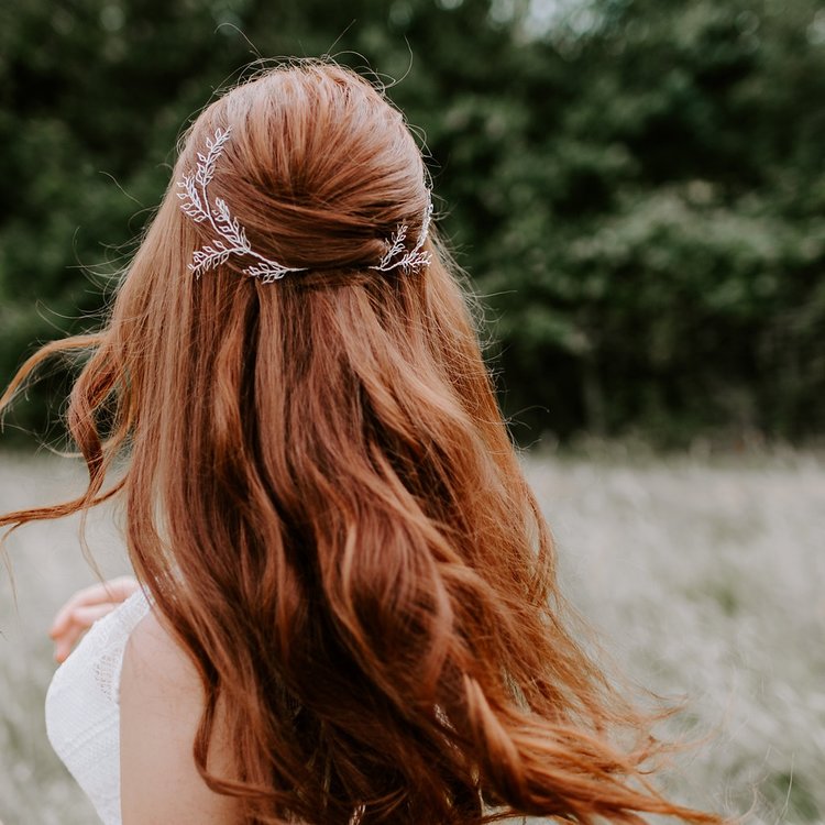 Bridal Hair Accessories | See more at OneFabDay.com