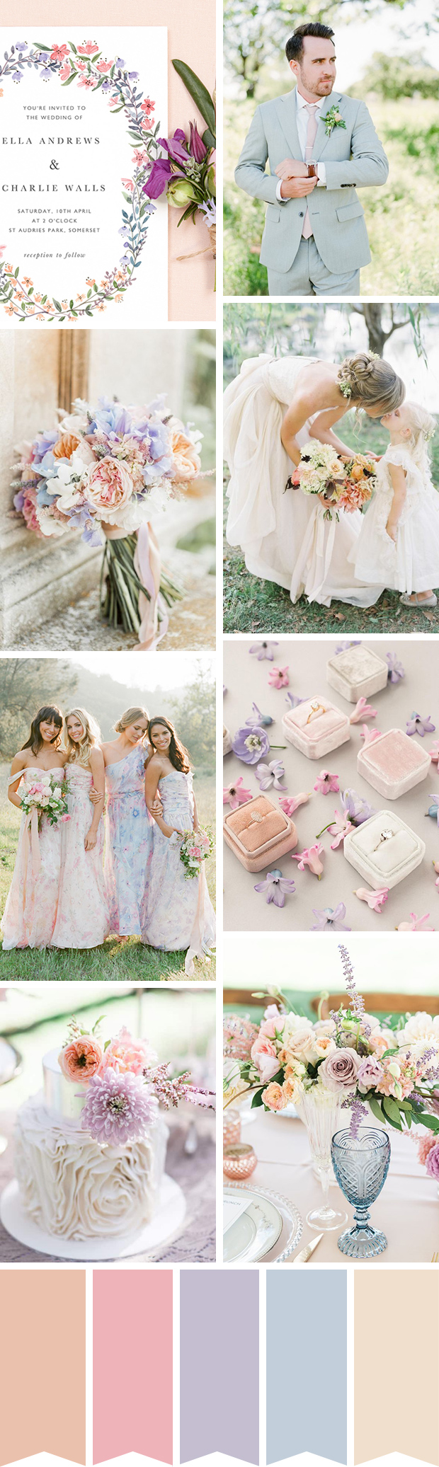 Blush and Peach Wedding Inspiration