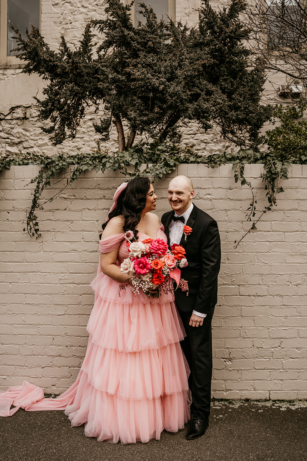 pink wedding dress, pink bridal gown, pink wedding gown, barbie wedding dress, hot pink wedding dress, sequin wedding dress